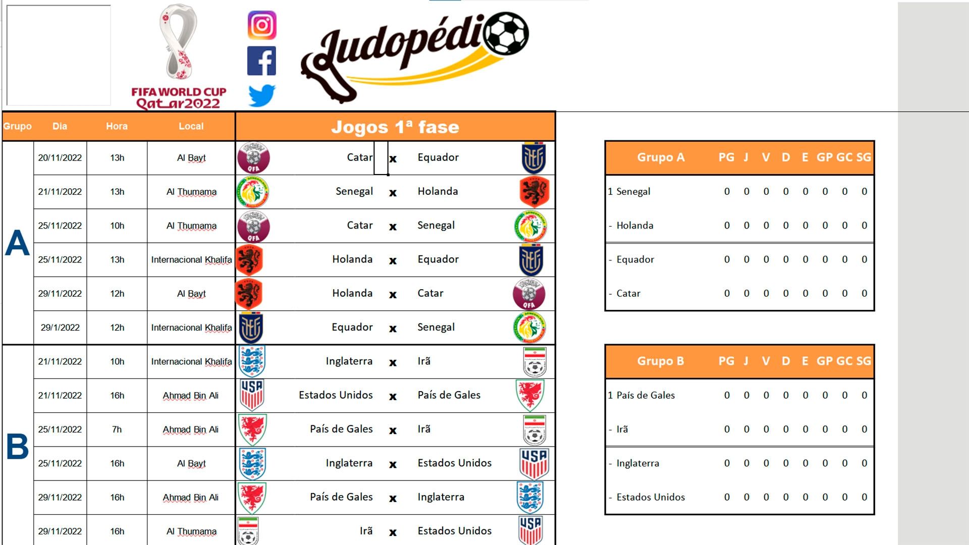 Baixe A Tabela Completa De Jogos Da Copa Do Mundo Feminina Experimente