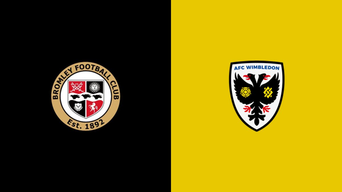 Bromley vs AFC Wimbledon