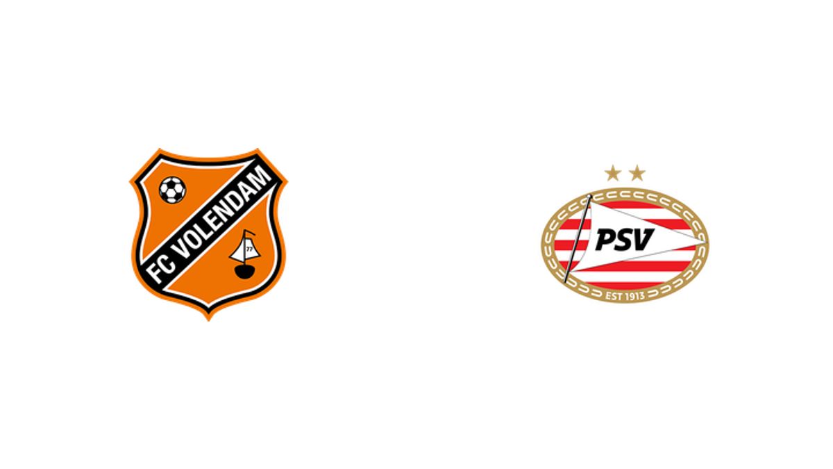 FC Volendam vs PSV Eindhoven