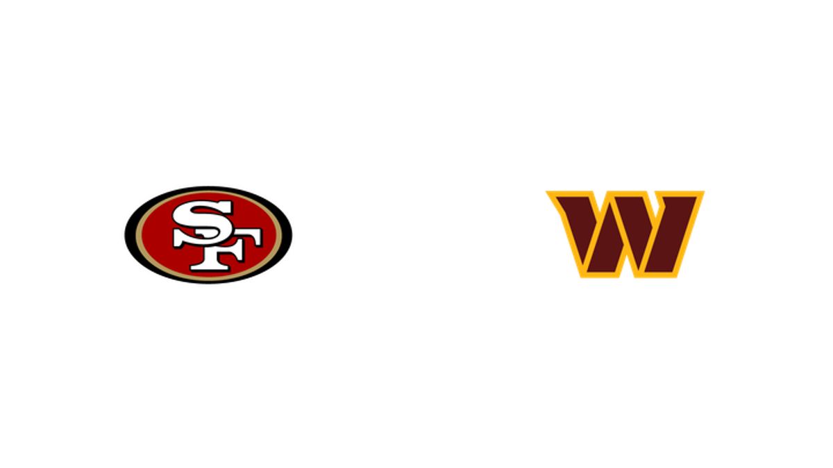 San Francisco 49ers vs Washington Commanders