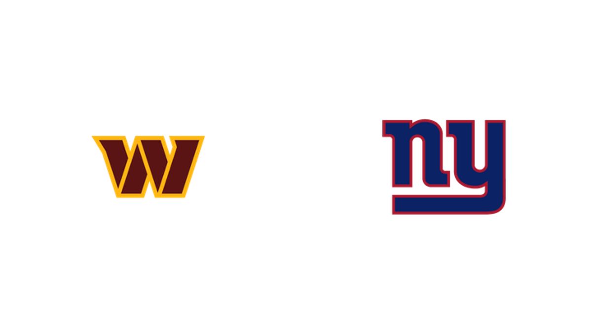 Washington Commanders vs New York Giants