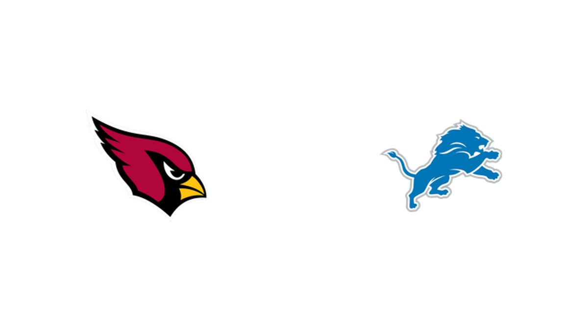 Arizona Cardinals vs Detroit Lions