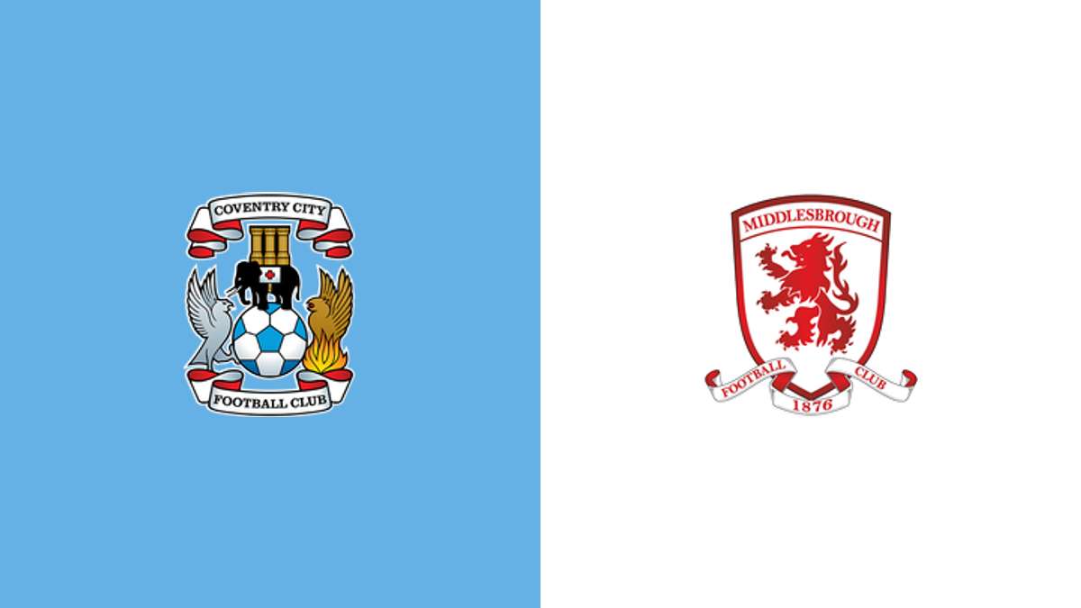 Coventry vs Middlesbrough