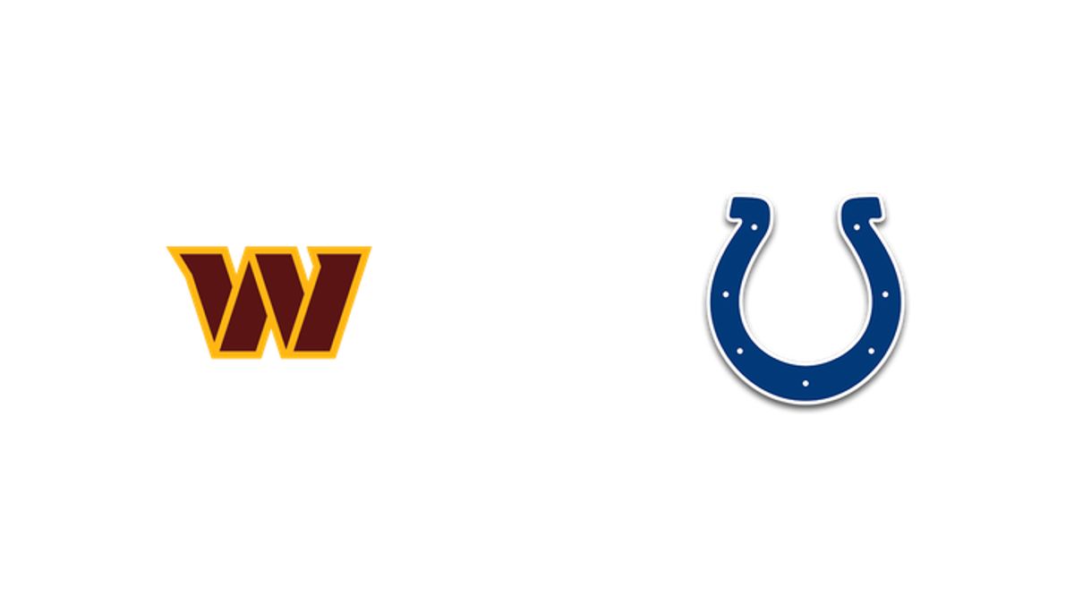 Washington Commanders vs Indianapolis Colts