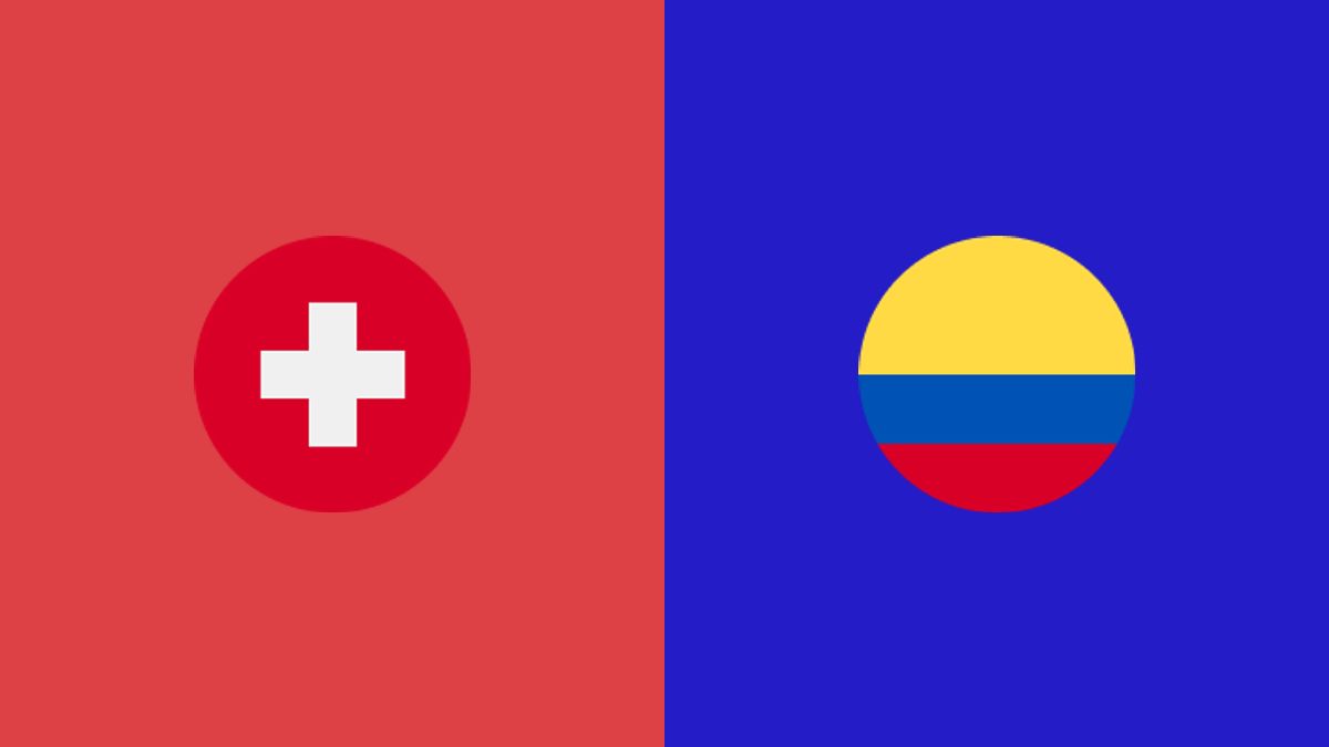 Schweiz vs Kolumbien