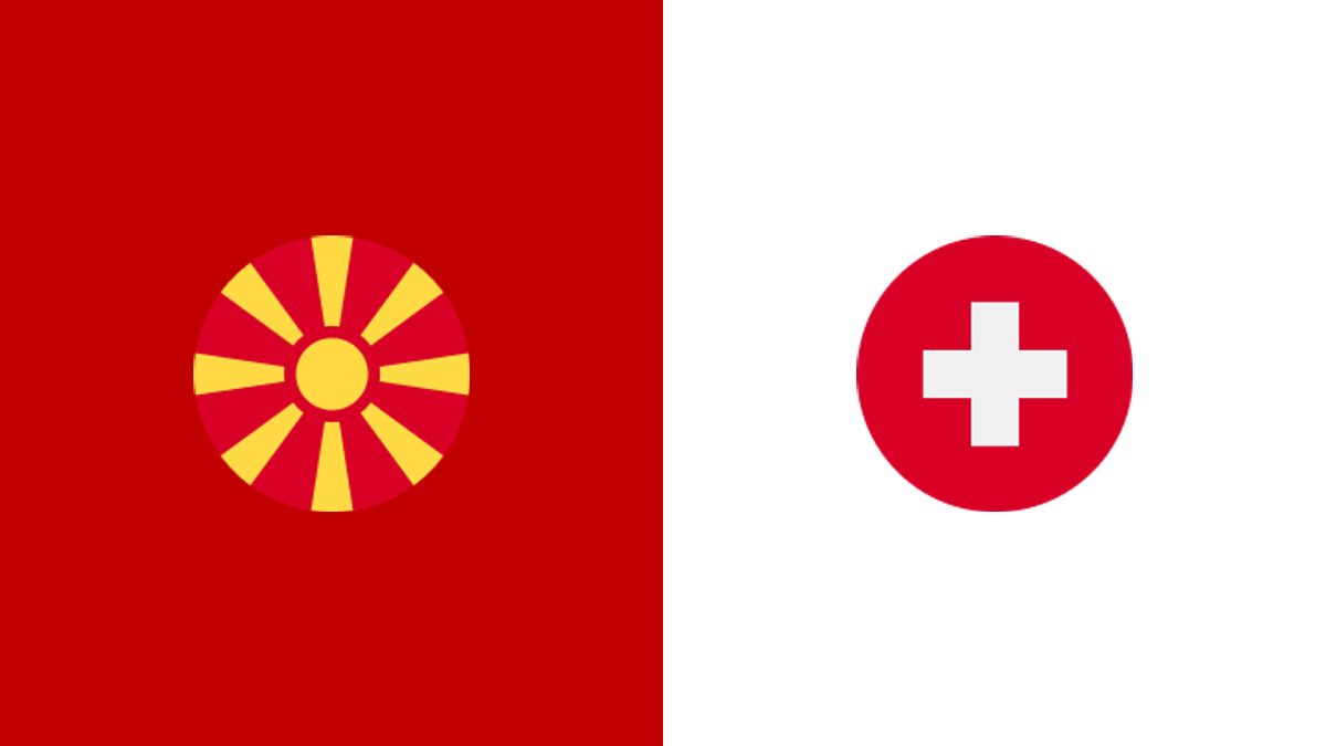 Nordmazedonien vs Schweiz
