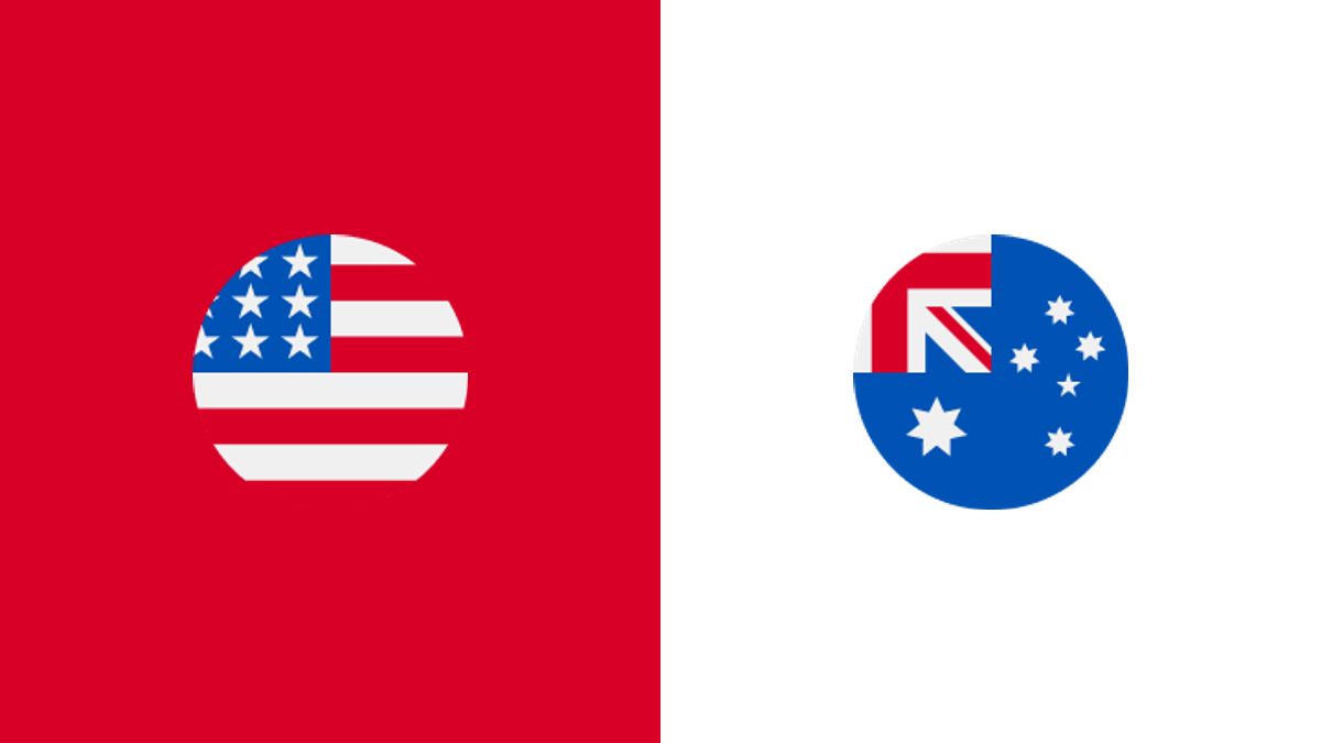 アメリカ合衆国 vs オーストラリア