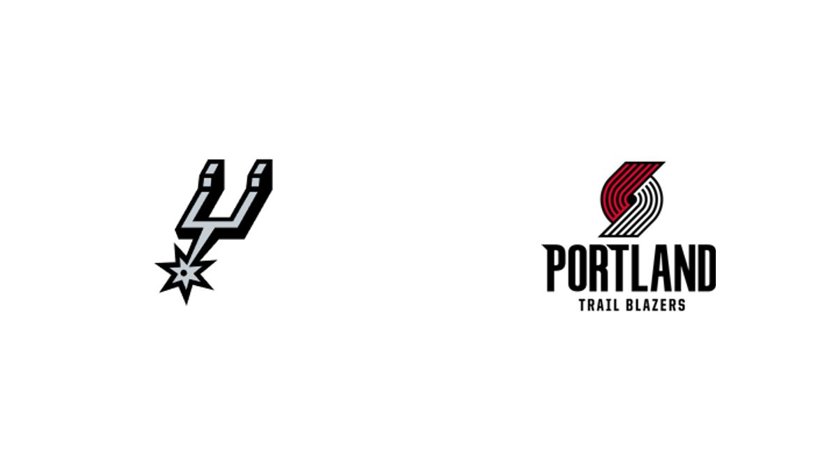 San Antonio Spurs vs Portland Trail Blazers