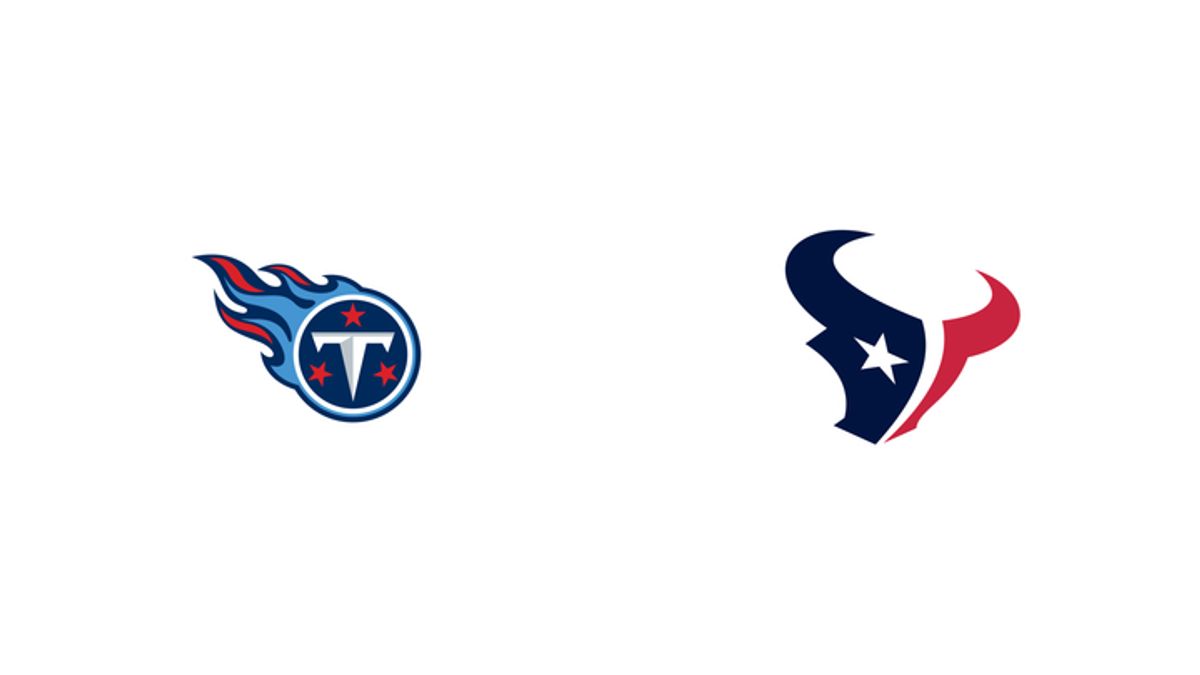 Tennessee Titans vs Houston Texans