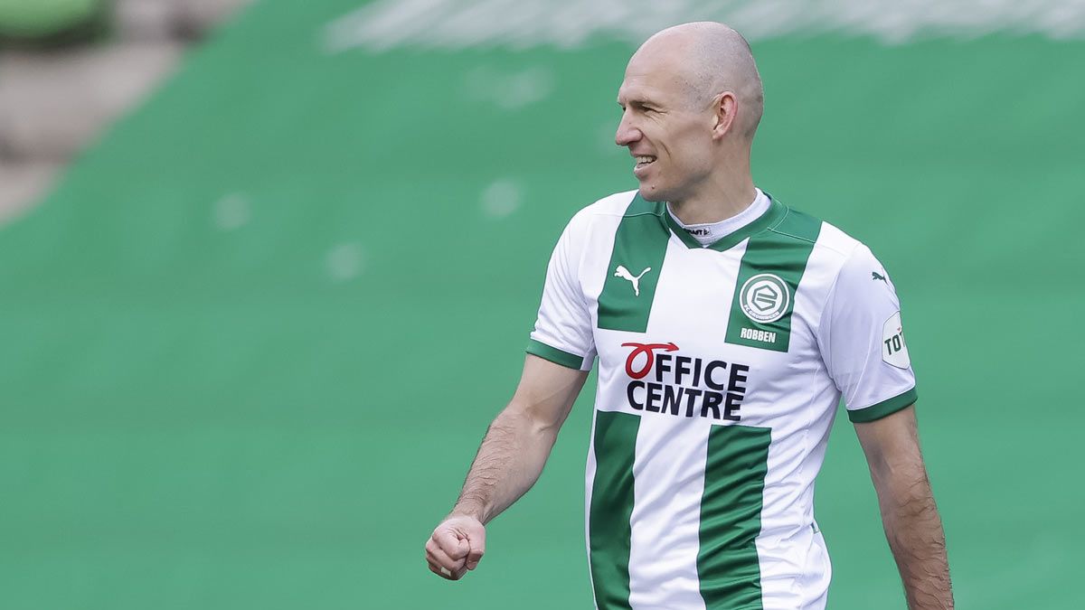 Arjen Robben hat nach langer Verletzungspause sein Comeback beim FC Groningen gegeben.