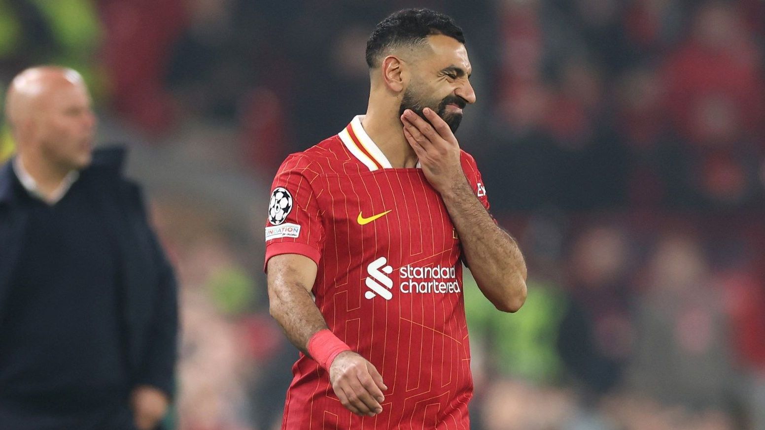 Update on Mohamed Salah's Liverpool contract talks emerges after attacker's bombshell revelation that he is 'more out than in'