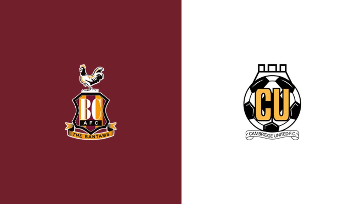 Bradford City vs Cambridge United