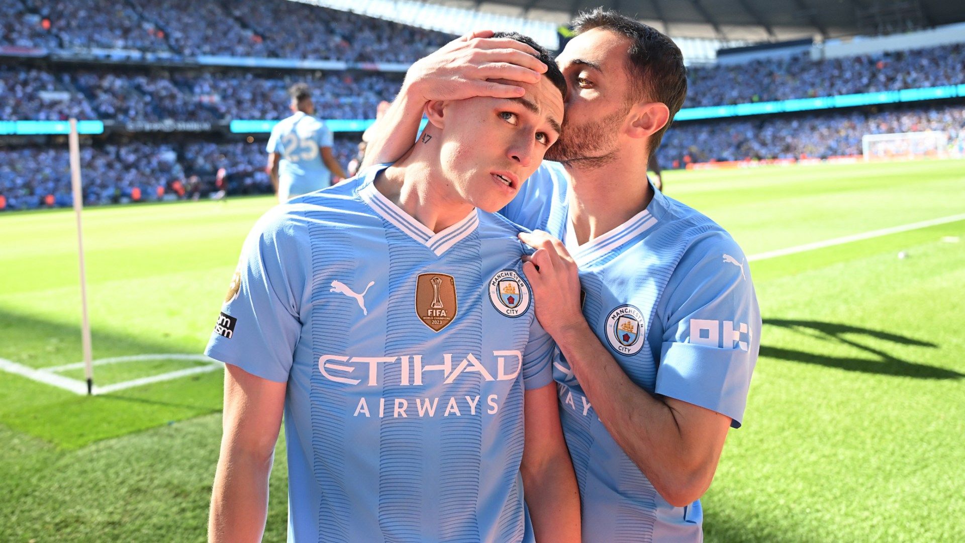 Phil Foden Bernardo Silva Man City 2023-24
