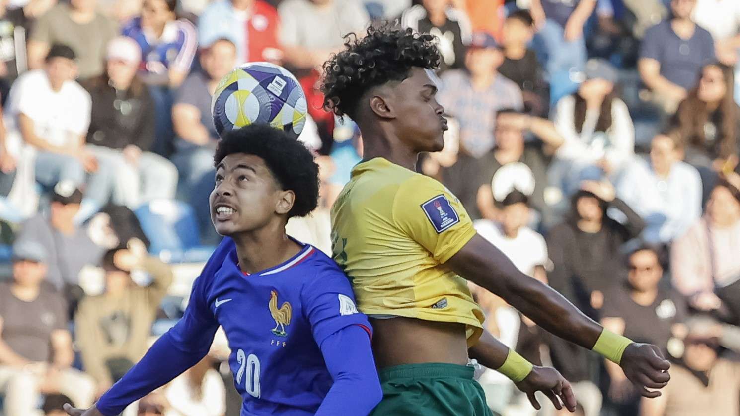 Djylian N'Guessan, France, Tylon Smith, South Africa, September 2025