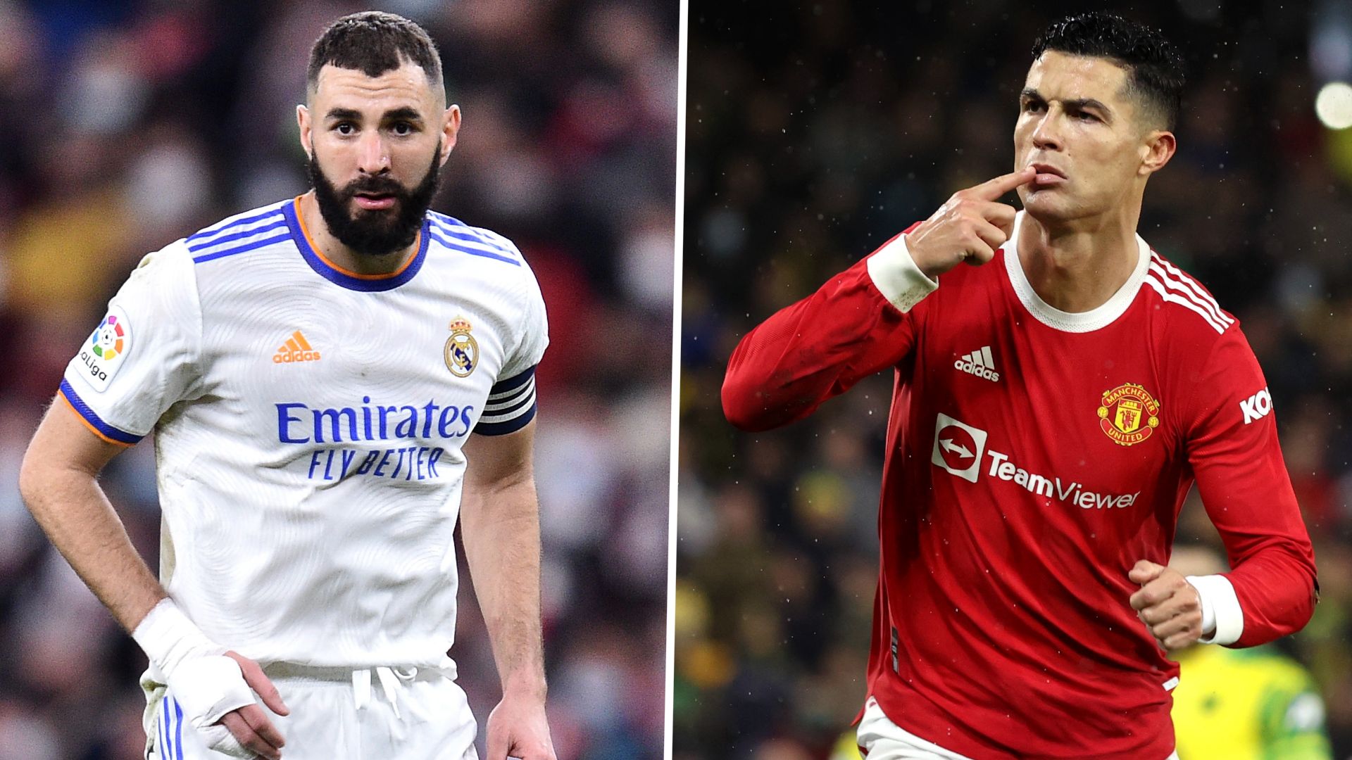 Karim Benzema Cristiano Ronaldo GFX