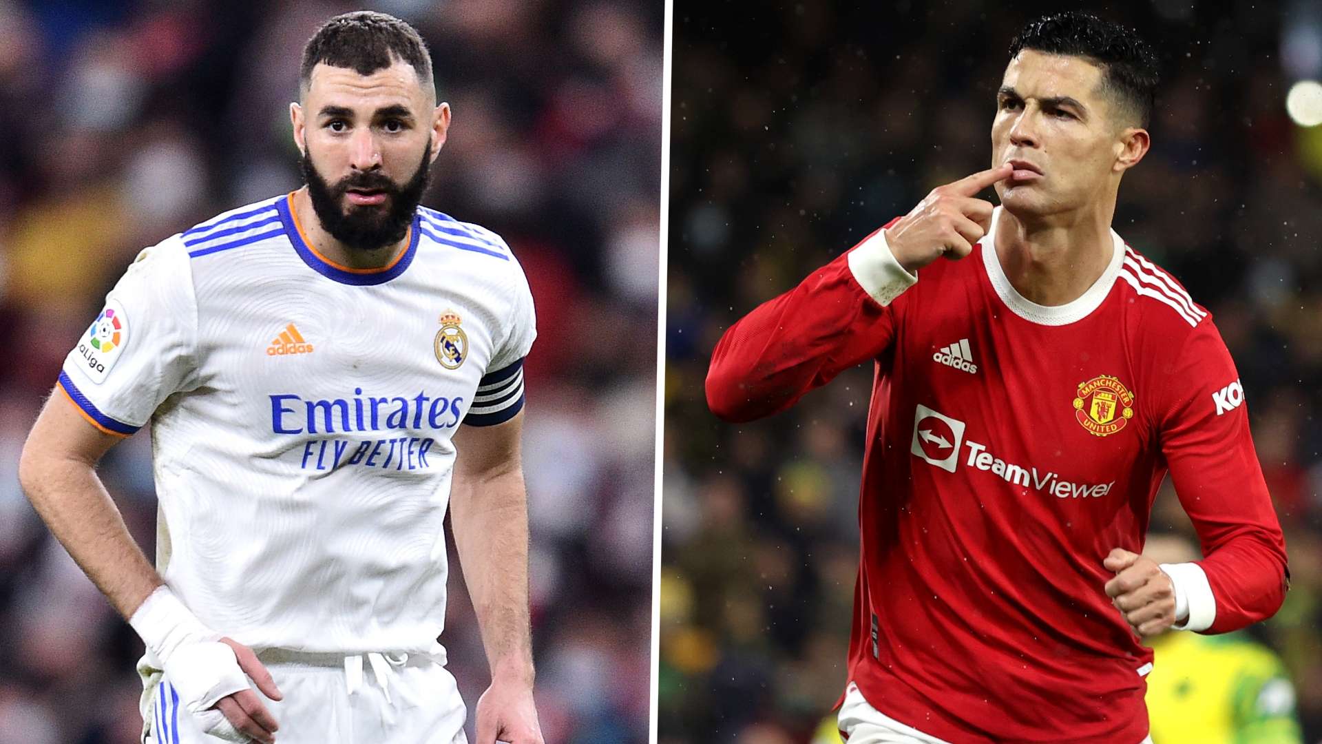 Karim Benzema Cristiano Ronaldo GFX