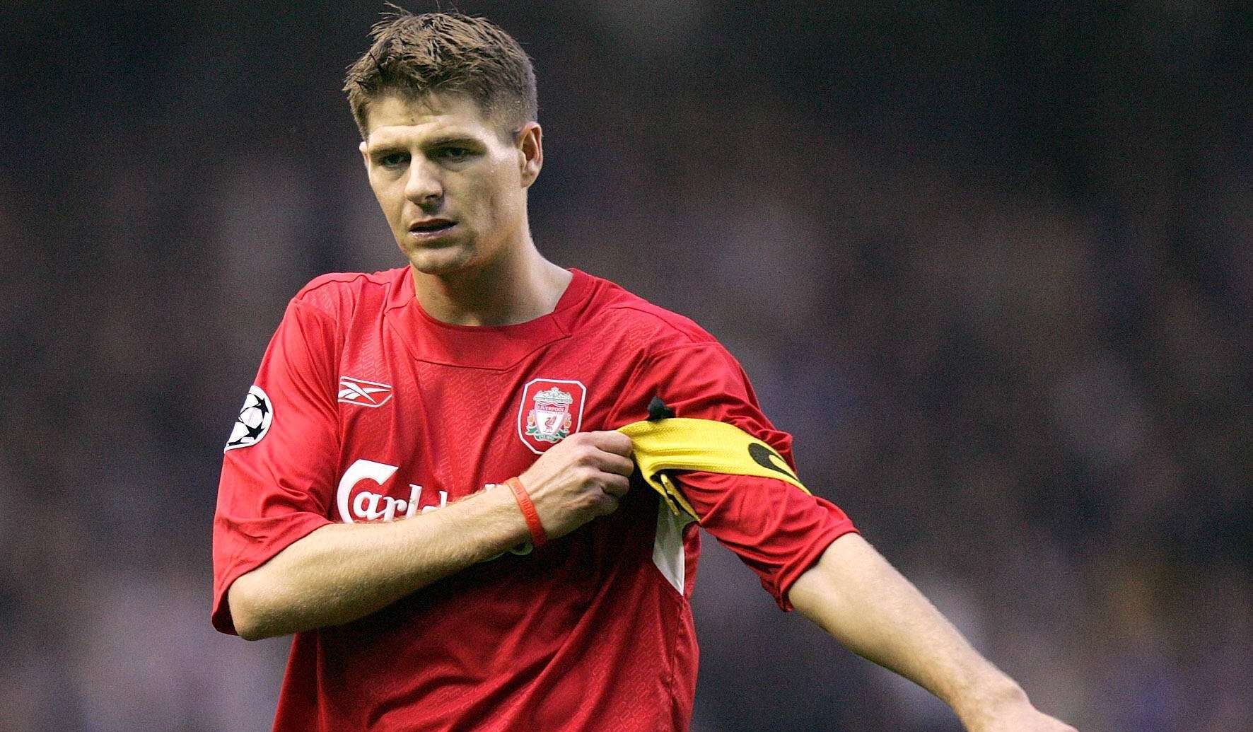 ONLY GERMANY Steven Gerrard Liverpool 2005