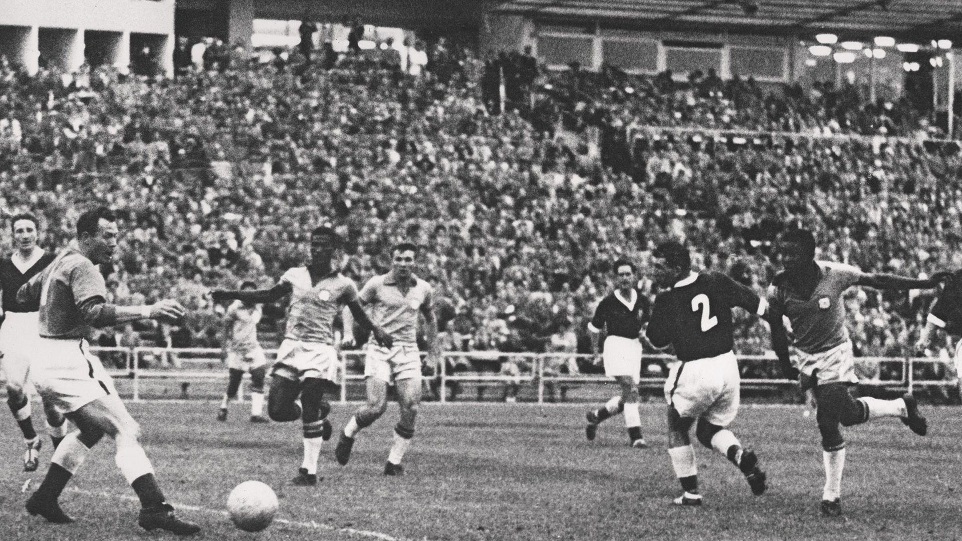 Pele Brazil Wales 1958 World Cup