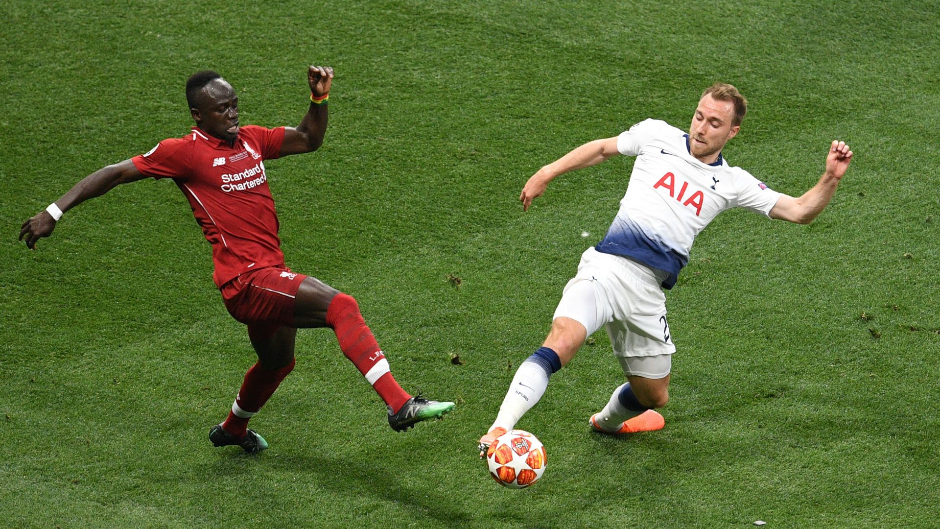 Sadio Mane Christian Eriksen Liverpool Tottenham 01062019