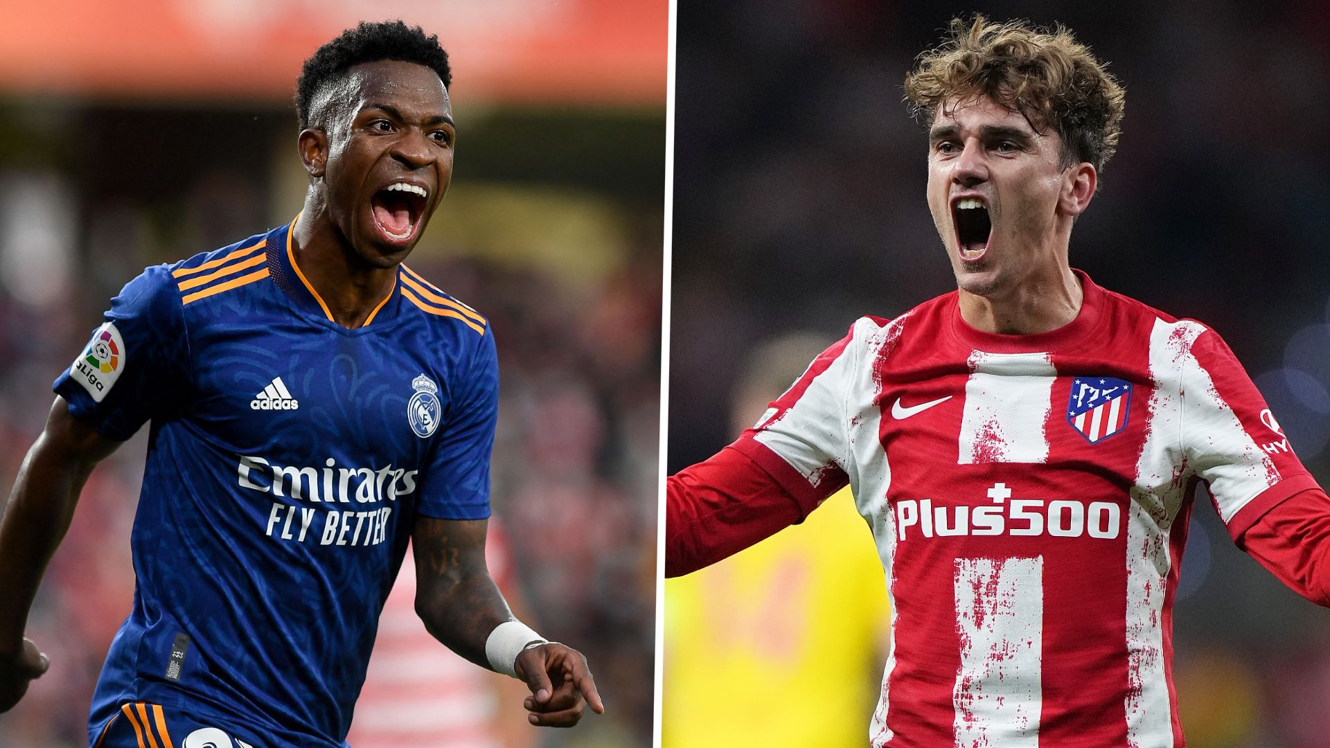 Vinicius Junior Antoine Griezmann Real Madrid Atletico Madrid