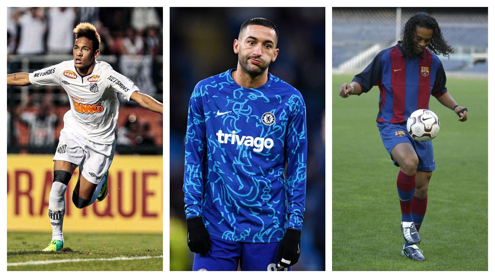 hakim ziyech Ronaldinho Neymar
