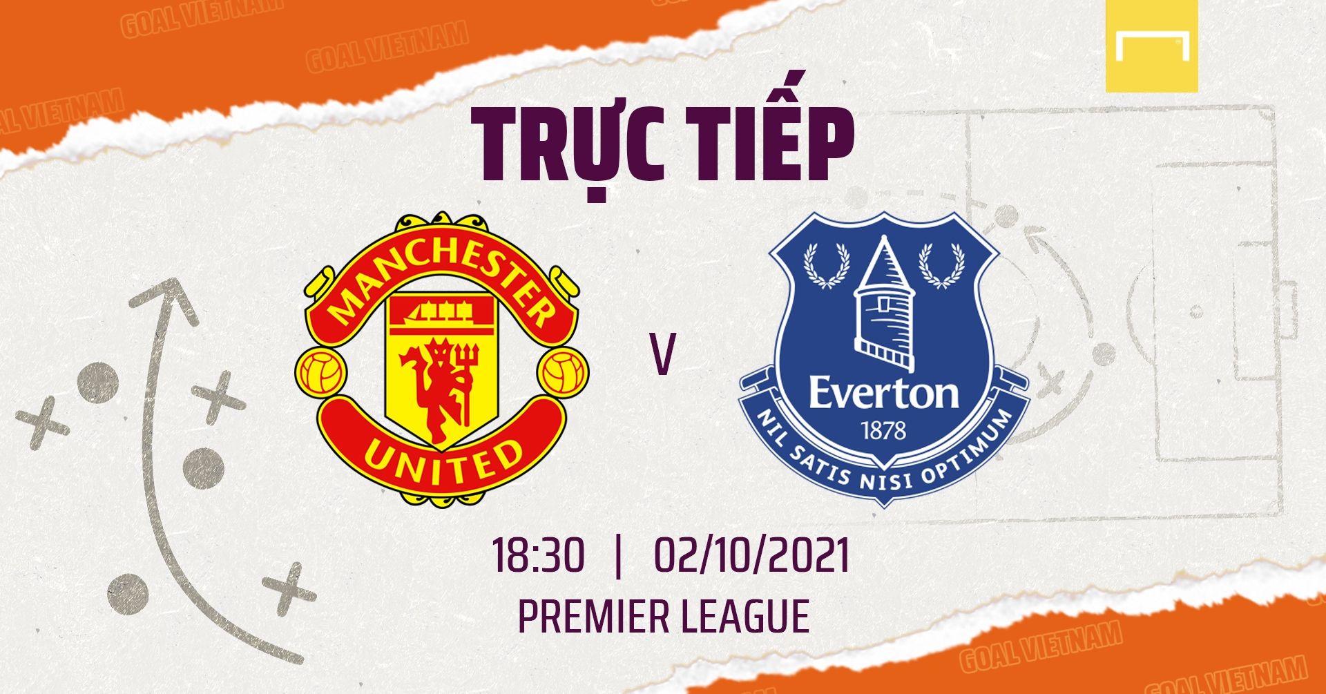 Live Manchester United vs Everton Premier League 2021/22