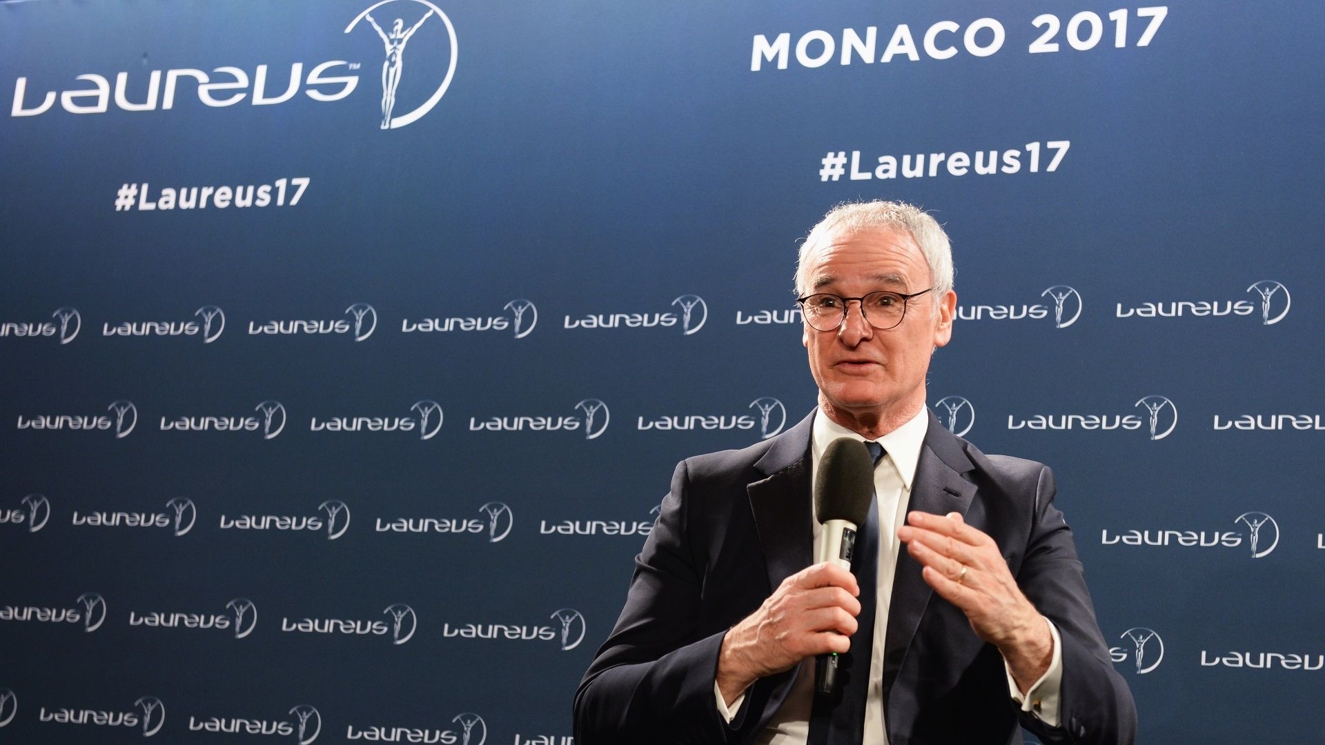 Claudio Ranieri Laureus 2017