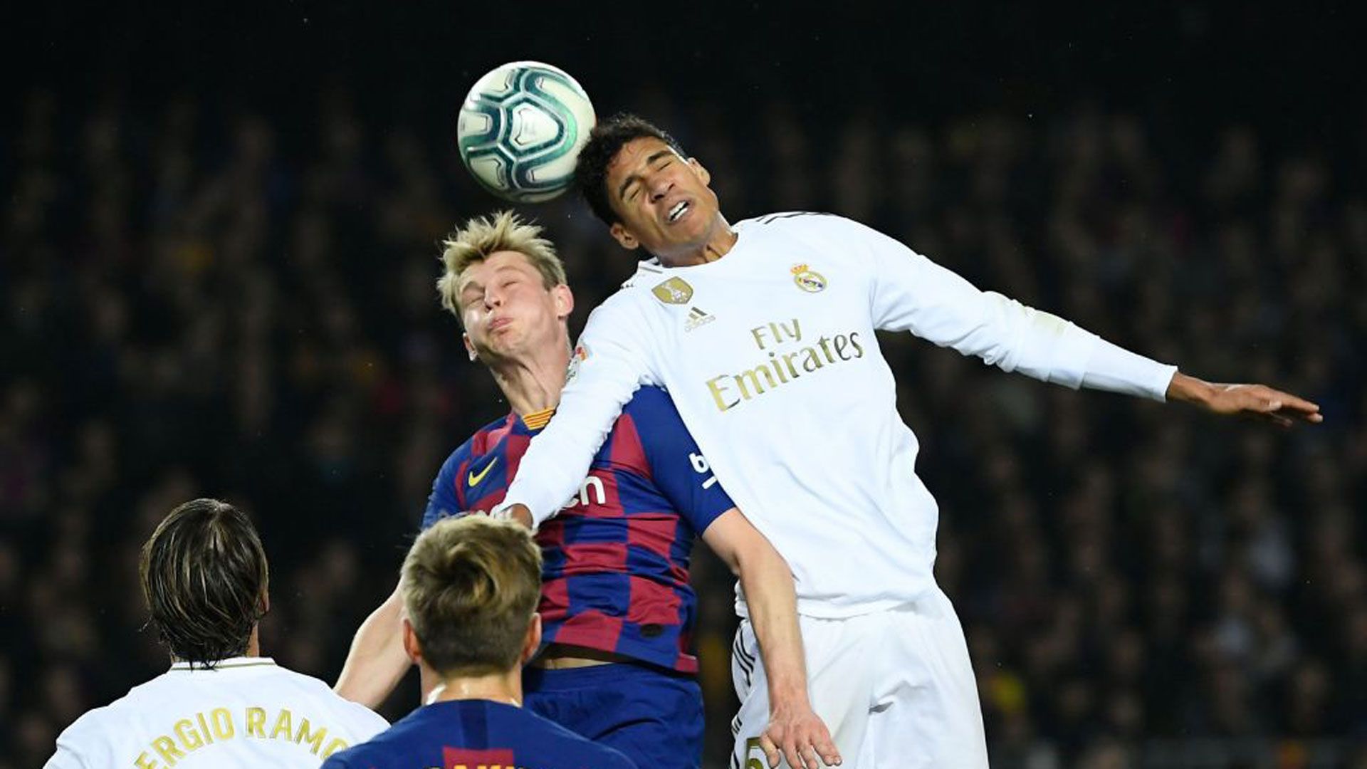 Frenkie de JongFC Barcelona Real Madrid Clasico LaLiga 18122019