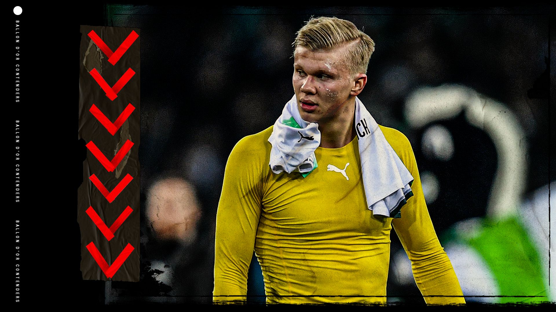 Haaland Ballon d'Or GFX