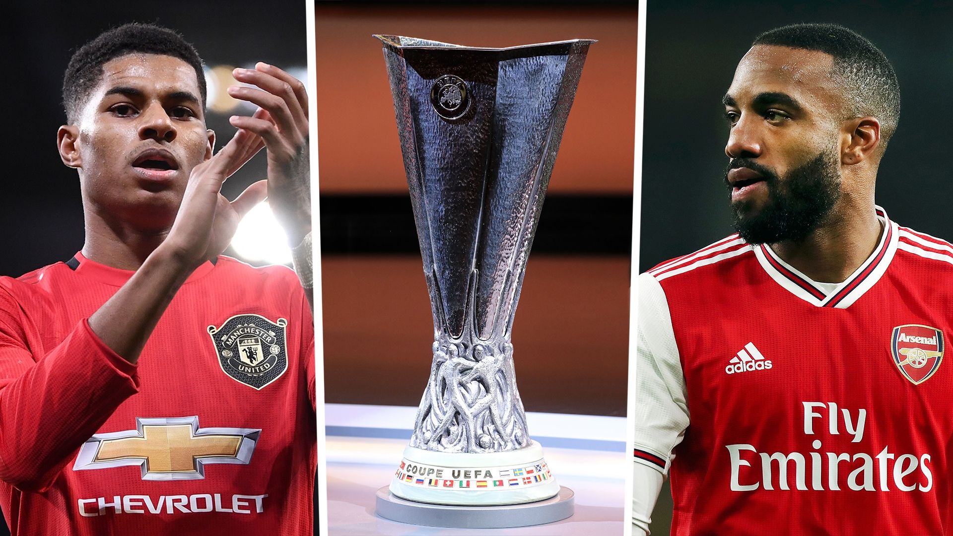 Marcus Rashford Alexandre Lacazette GFX