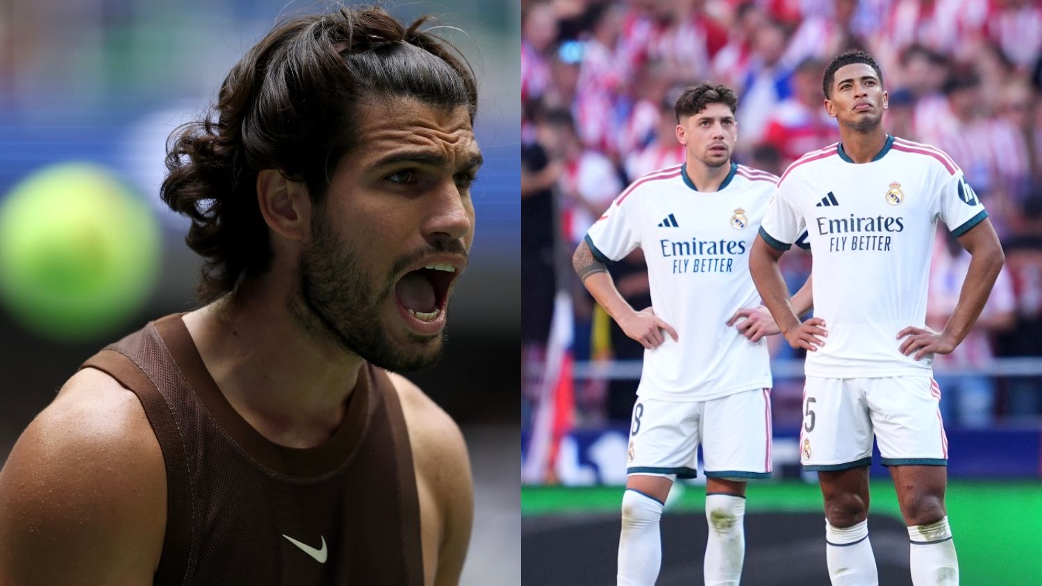 Carlos Alcaraz Real Madrid Jude Bellingham Federico Valverde