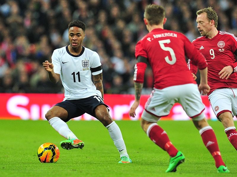 Raheem Sterling Peter Ankersen Michael Krohn-Dehli England Denmark international friendly  03052014