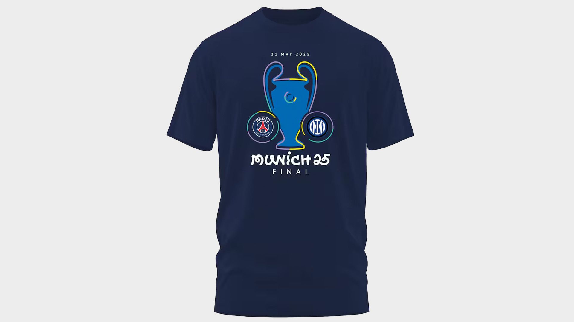 Champions League Final Munich 25 T-Shirt 