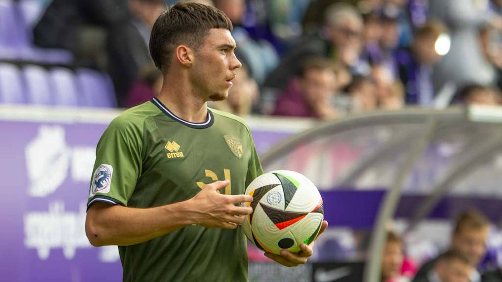 In the picture Felix Keidel FC Ingolstadt