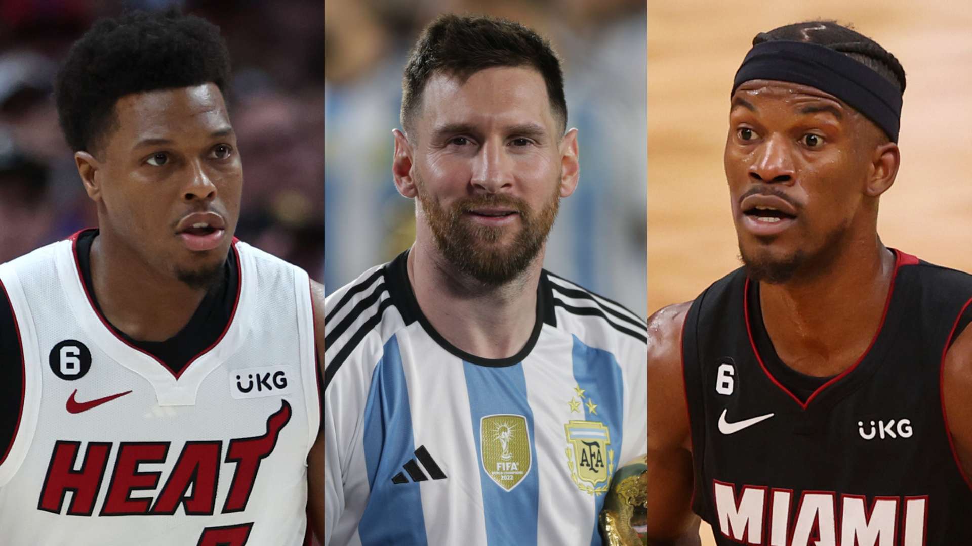 Kyle Lowry Lionel Messi Jimmy Butler