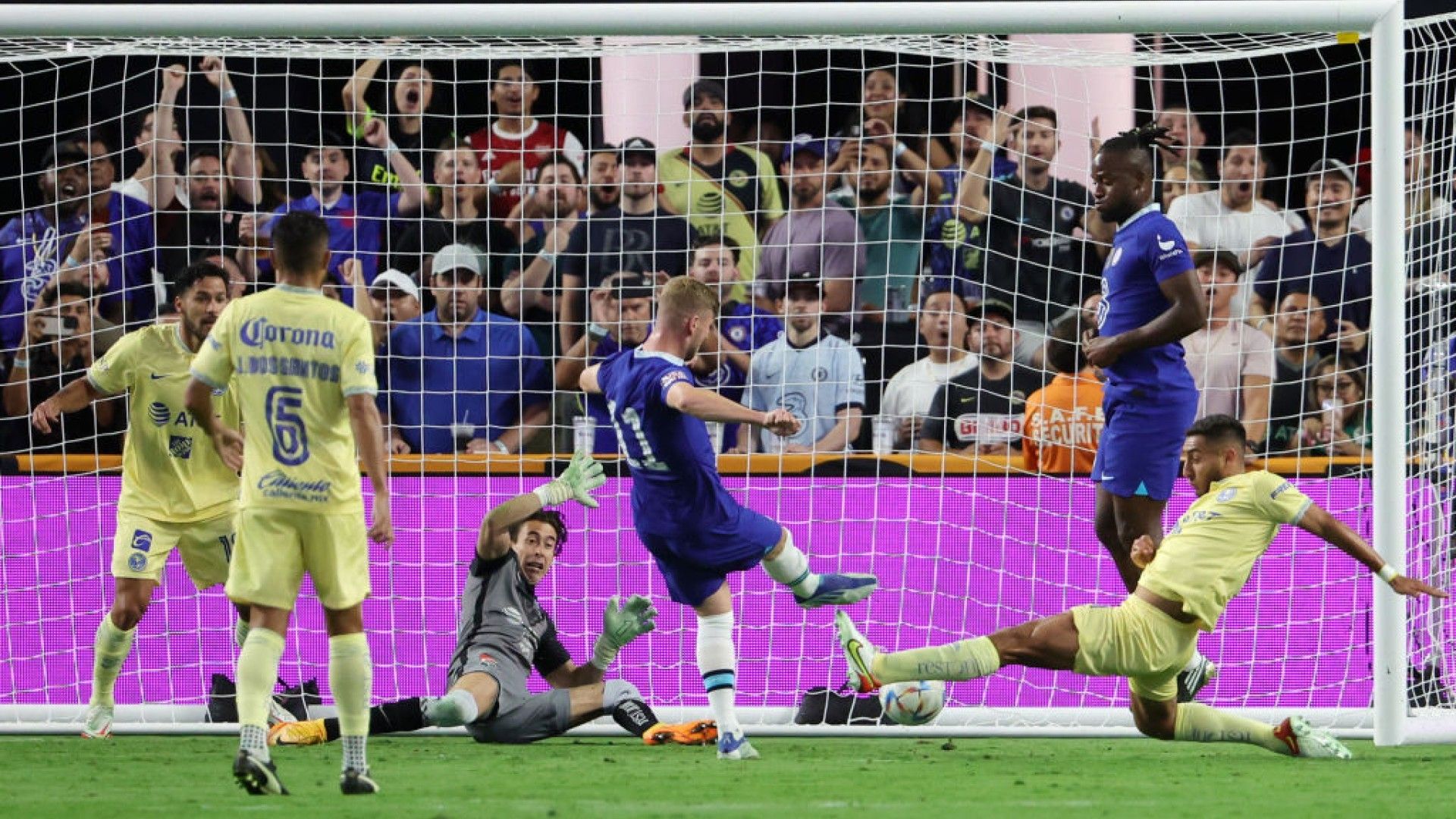 Timo Werner América Chelsea amistoso 2022