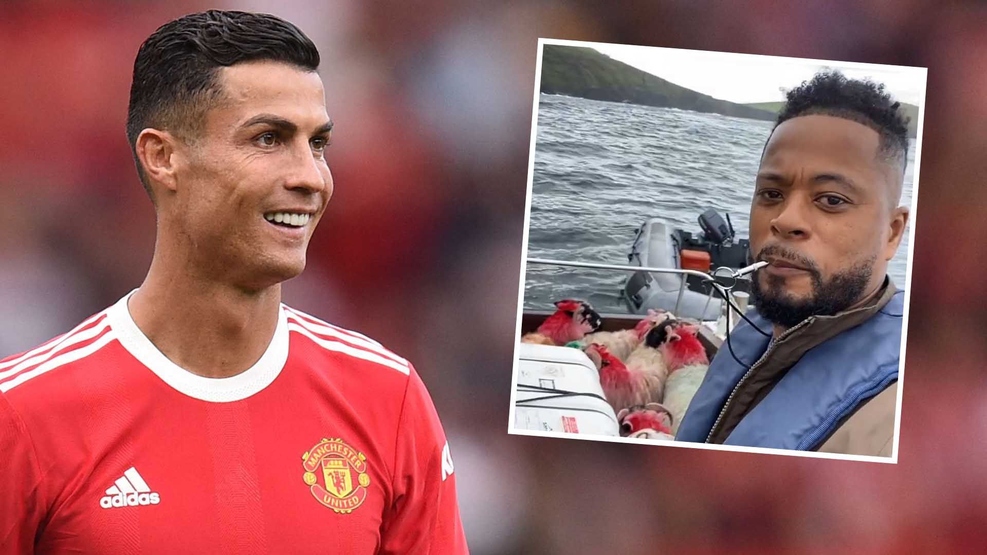 Cristiano Ronaldo Patrice Evra