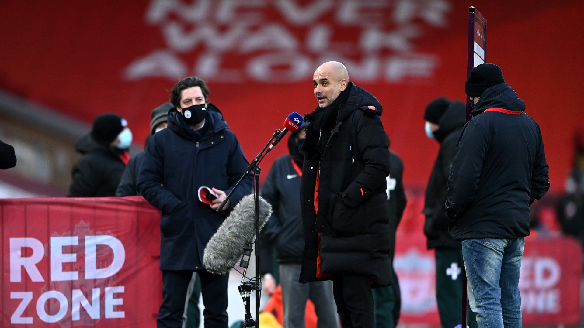 Pep Guardiola Manchester City Liverpool Premier League 2021