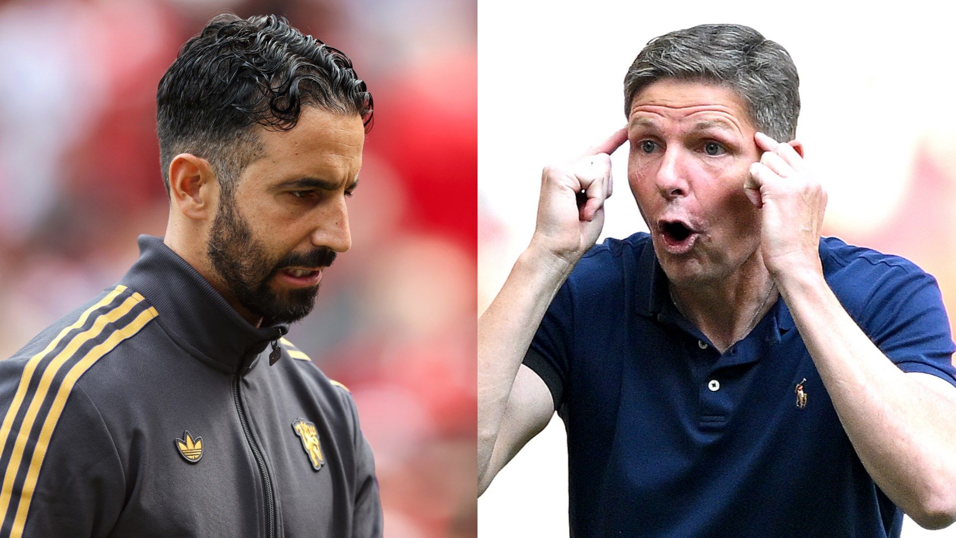 Ruben Amorim Oliver Glasner Man Utd Crystal Palace