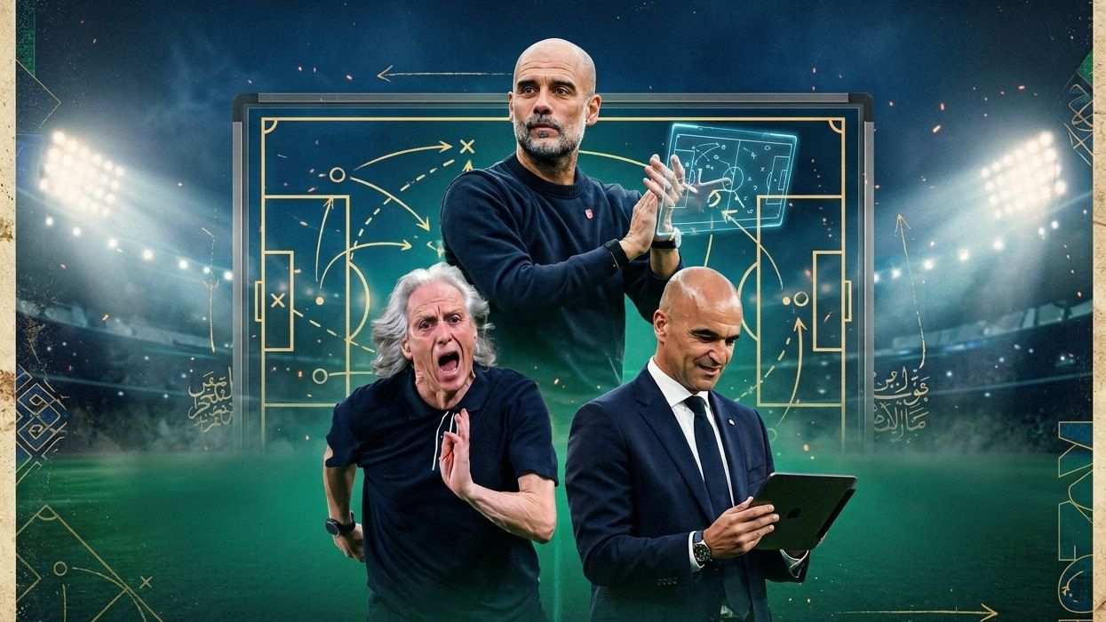 Pep Guardiola Jorge Jesus Roberto Martinez GOAL ONLY