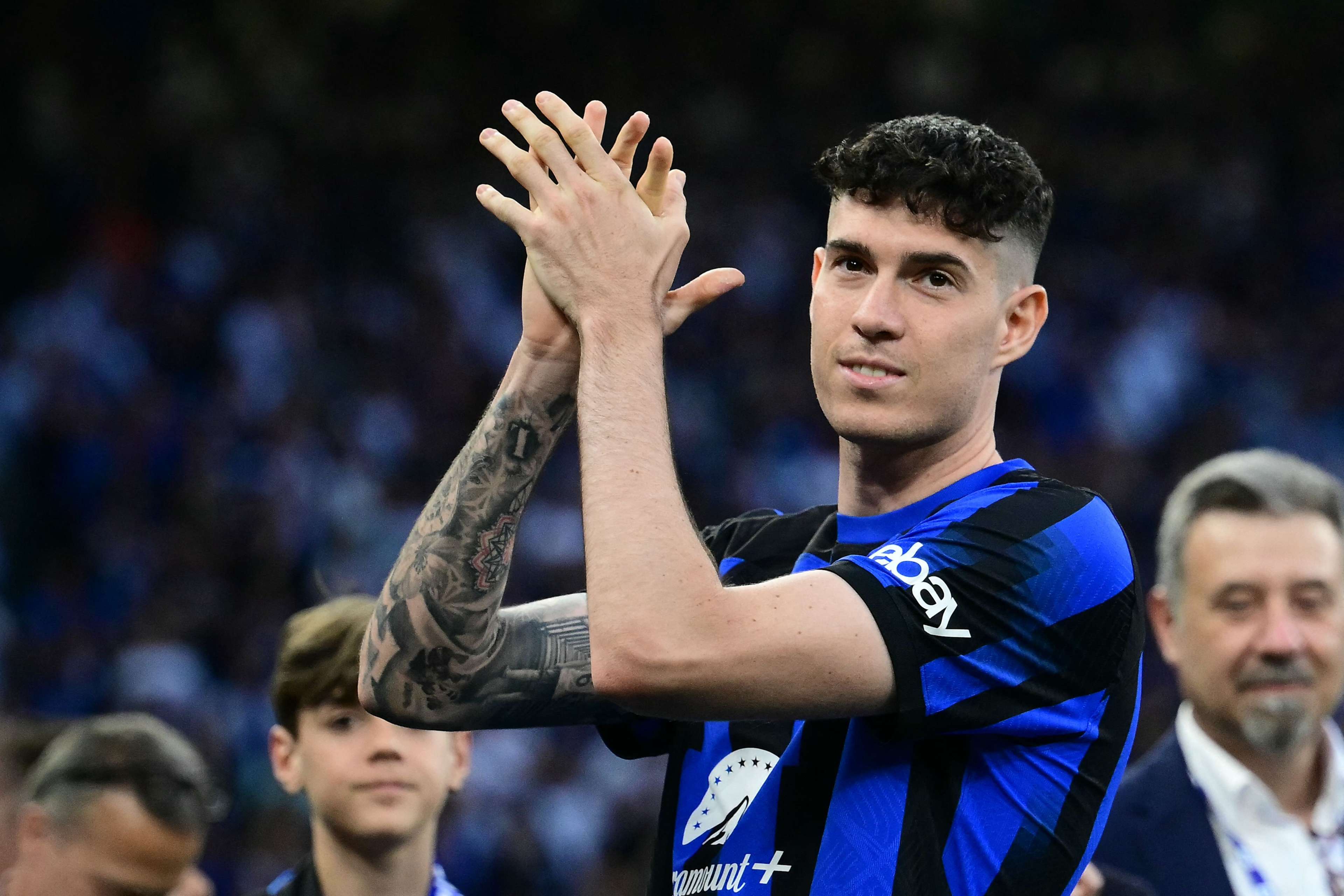 Bastoni festa Scudetto Inter