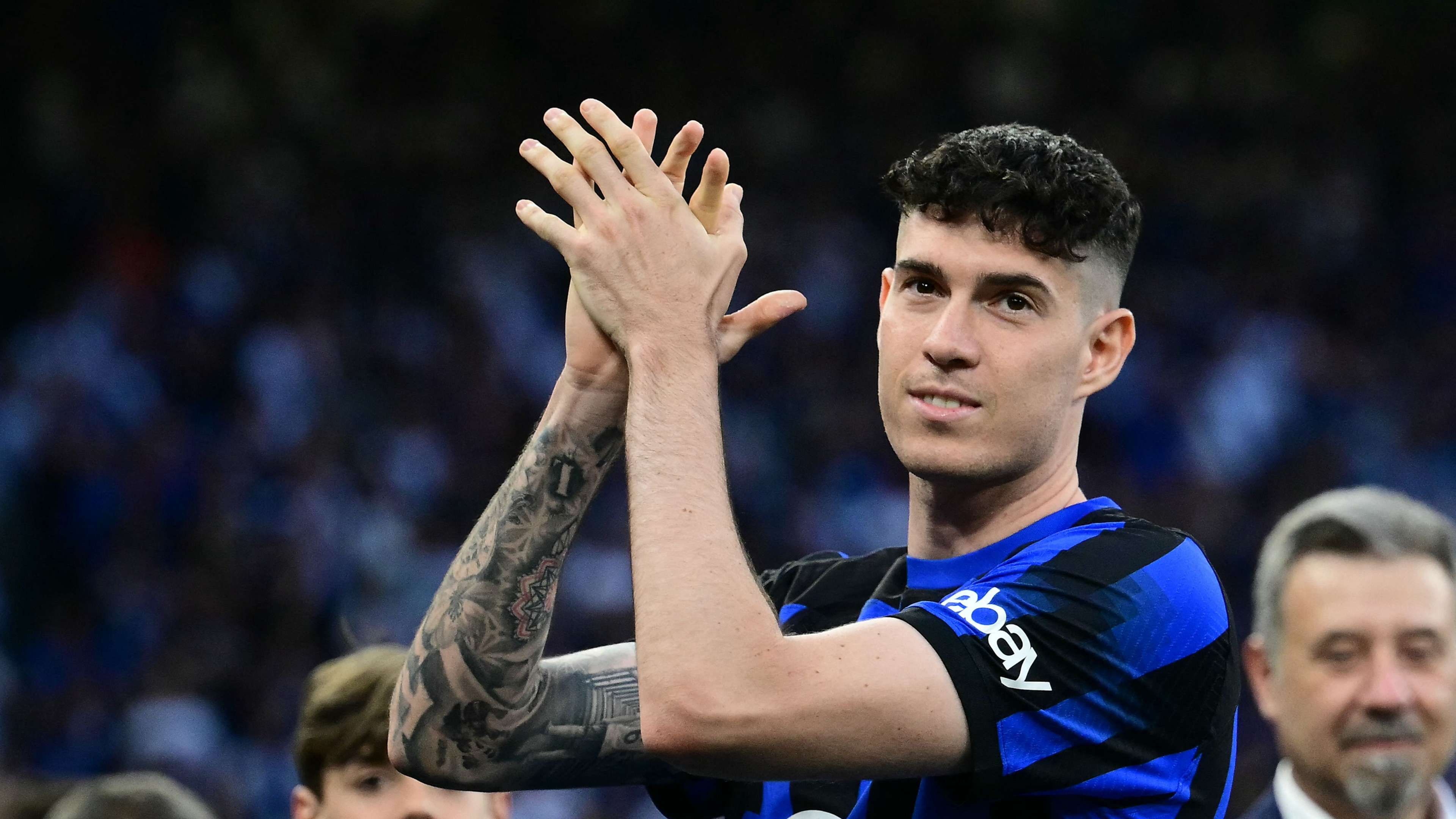 Bastoni festa Scudetto Inter