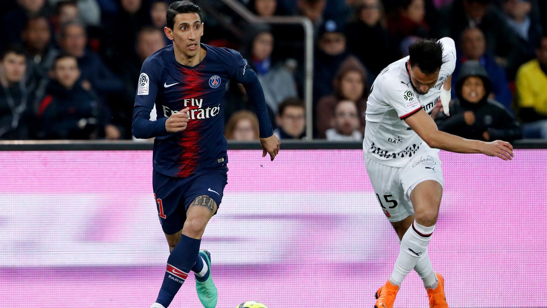 Angel Di Maria PSG Rennes Ligue 1 12052018