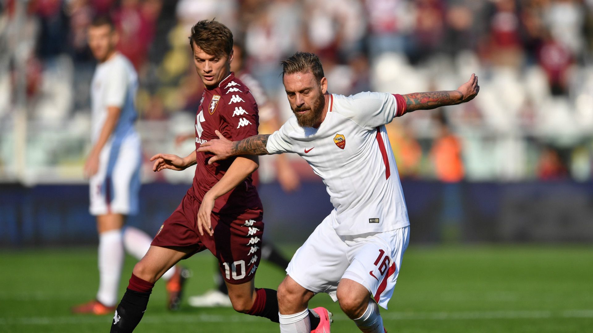 Daniele De Rossi Adem Ljajic Torino Roma Serie A