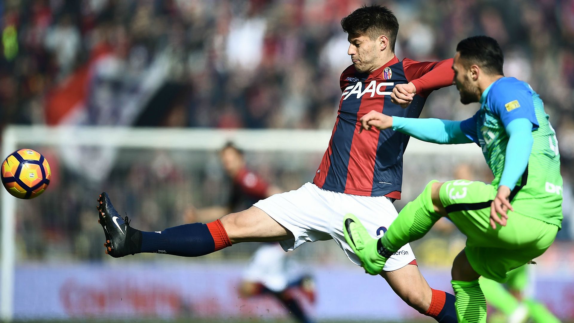 Bruno Petkovic Danilo D'Ambrosio Bologna Inter Serie A 02192017