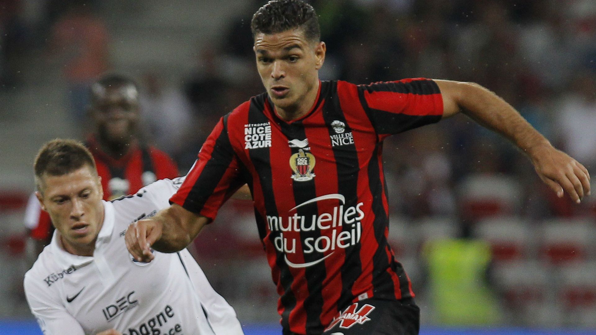 Hatem Ben Arfa Jonathan Delaplace Nice Caen Ligue 1 22082015
