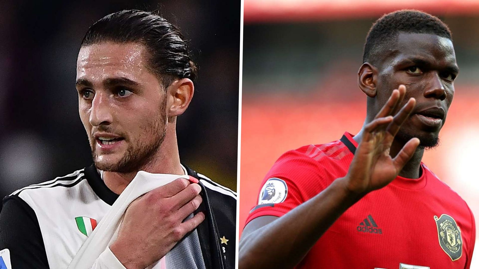 Adrien Rabiot Paul Pogba split