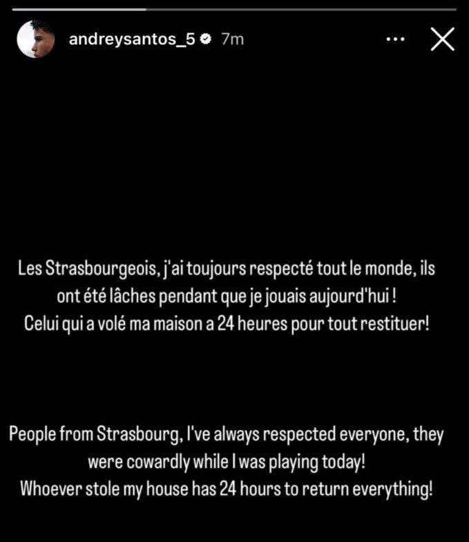 Andrey Santos burglary 