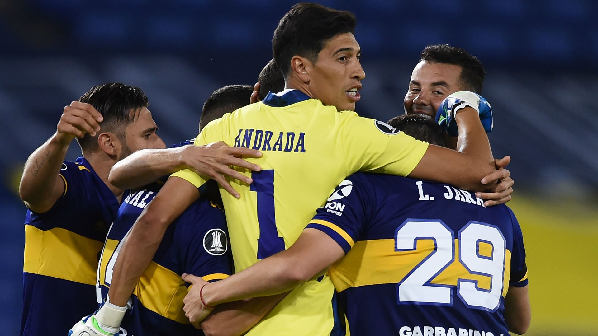 Esteban Andrada Boca Juniors Internacional Libertadores 09122020