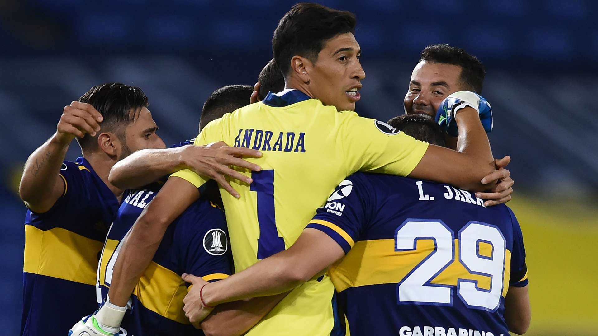 Esteban Andrada Boca Juniors Internacional Libertadores 09122020